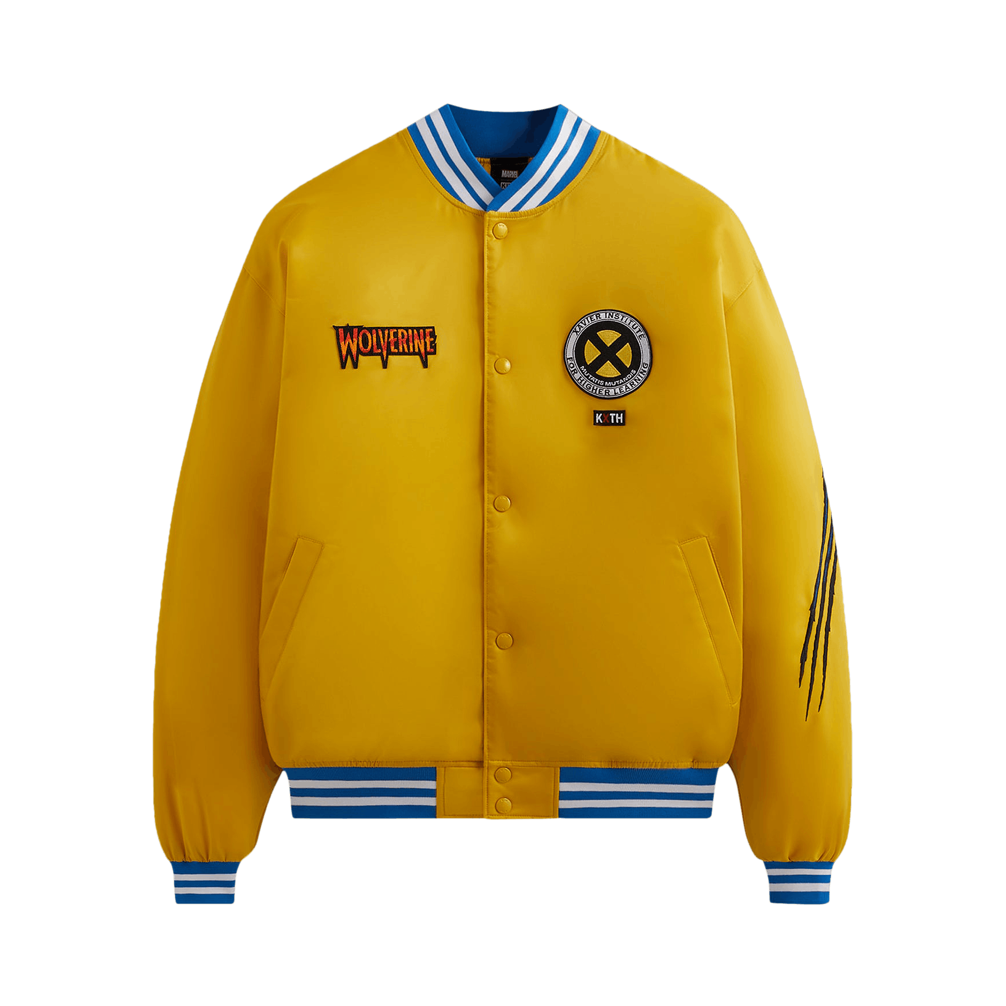 Kith For X-Men Wolverine Satin Bomber Jacket 'Power'