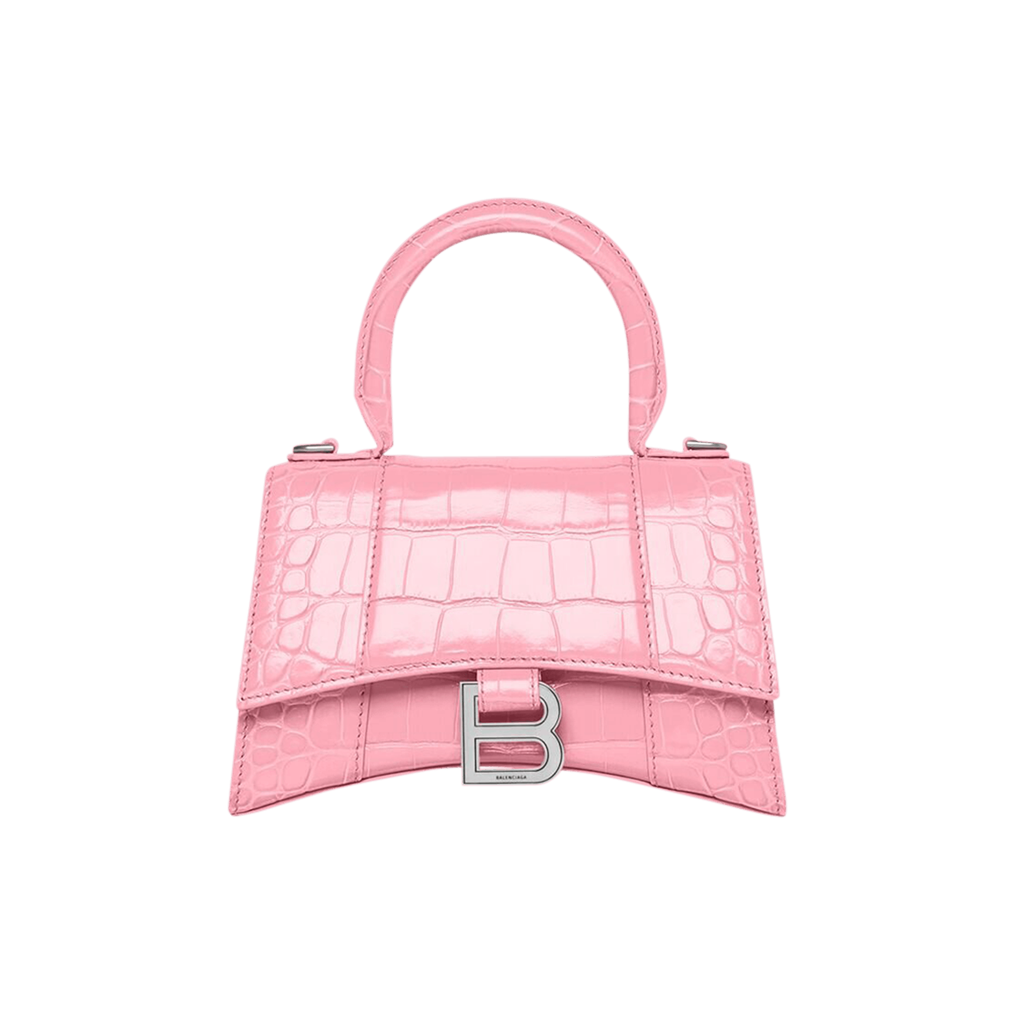 Balenciaga Mini Hourglass Top Handle Bag 'Sweet Pink'