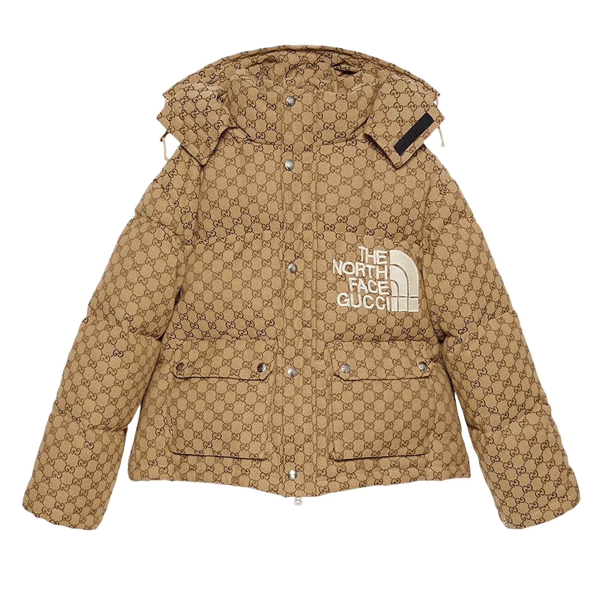 Gucci x The North Face Print Jacket 'Beige/Ebony'