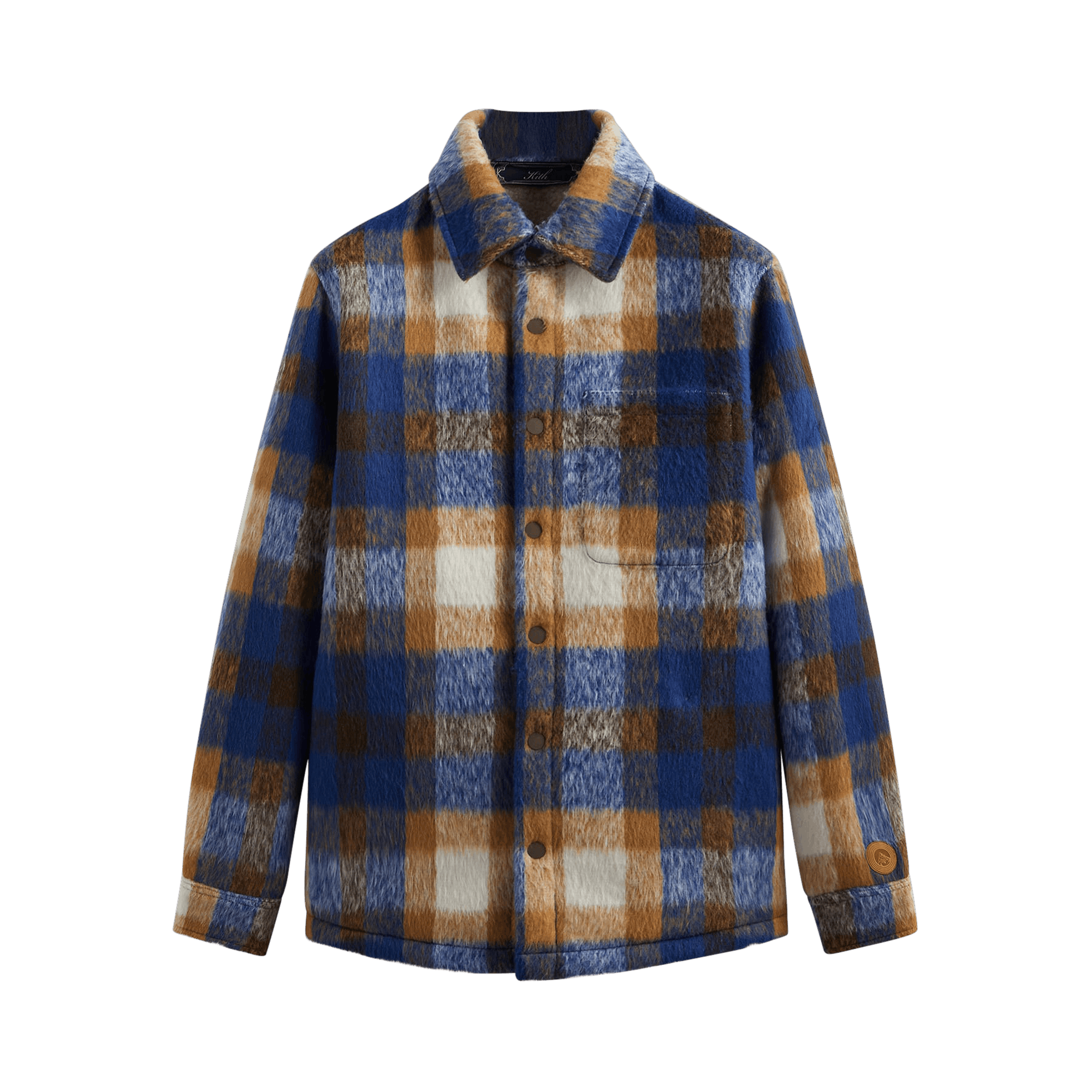 Kith Check Sheridan Shirt Jacket 'Equilibrium'