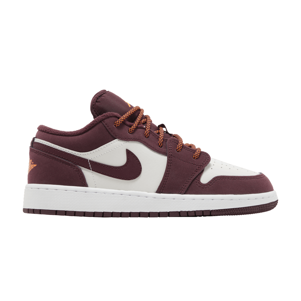 Air Jordan 1 Low GS 'Night Maroon'