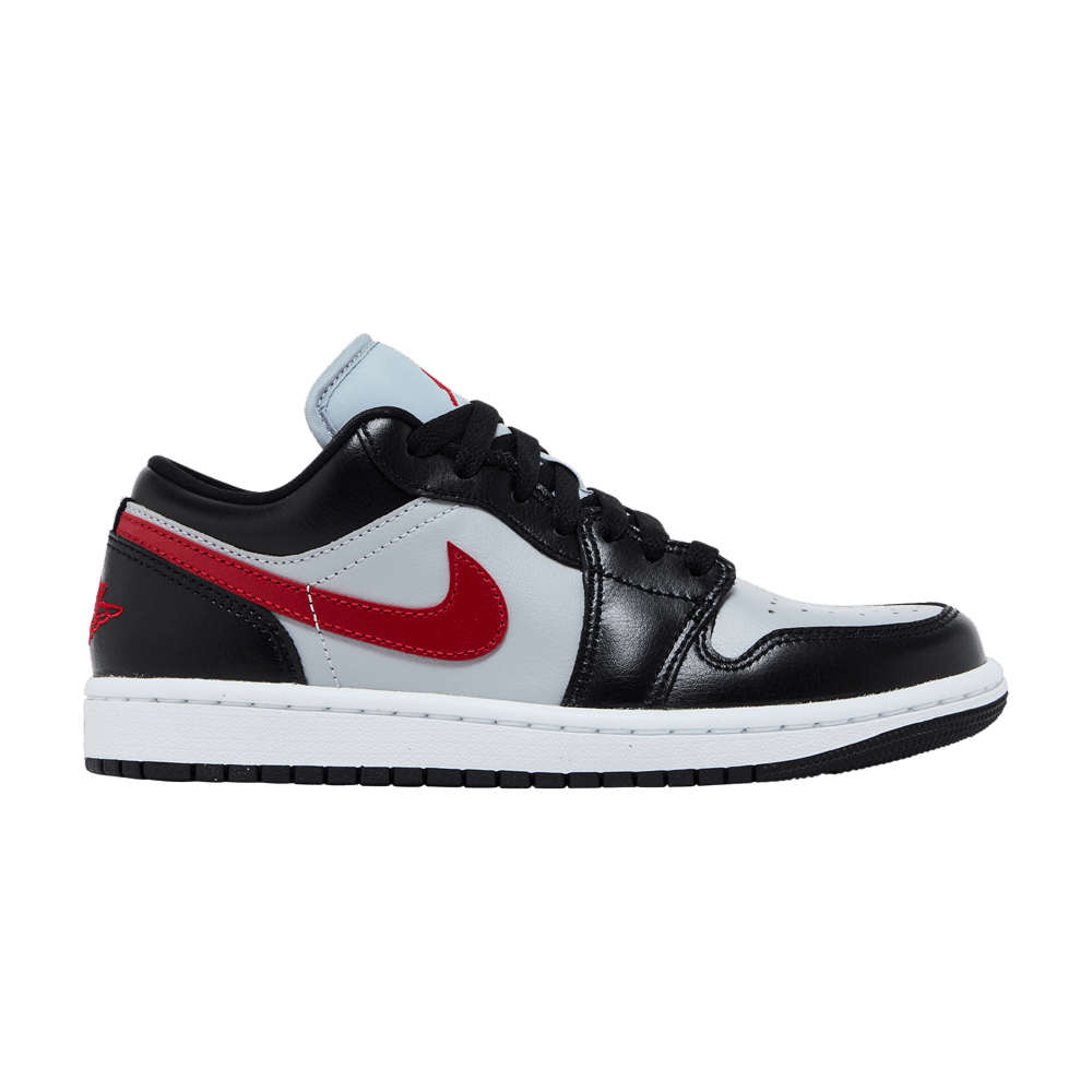 Wmns Air Jordan 1 Low 'Wolf Grey Gym Red'