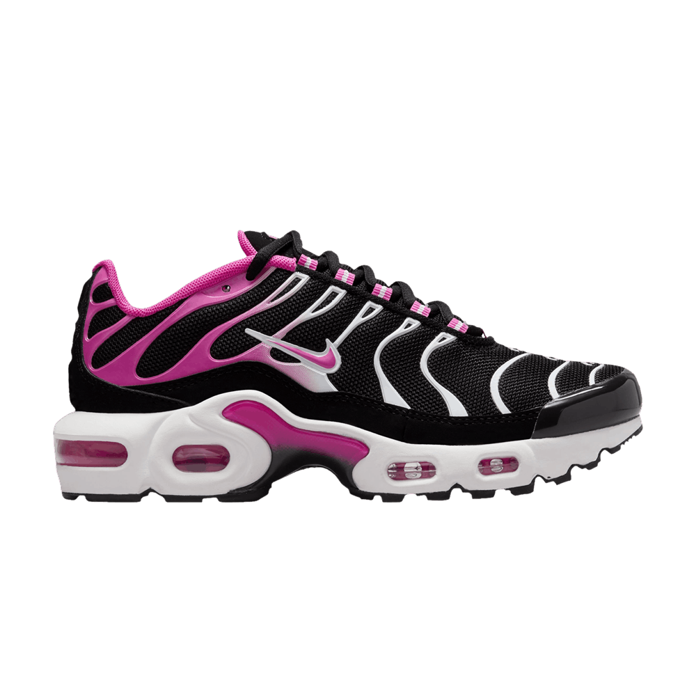 Nike Air Max Plus GS 'Black Laser Fuchsia'
