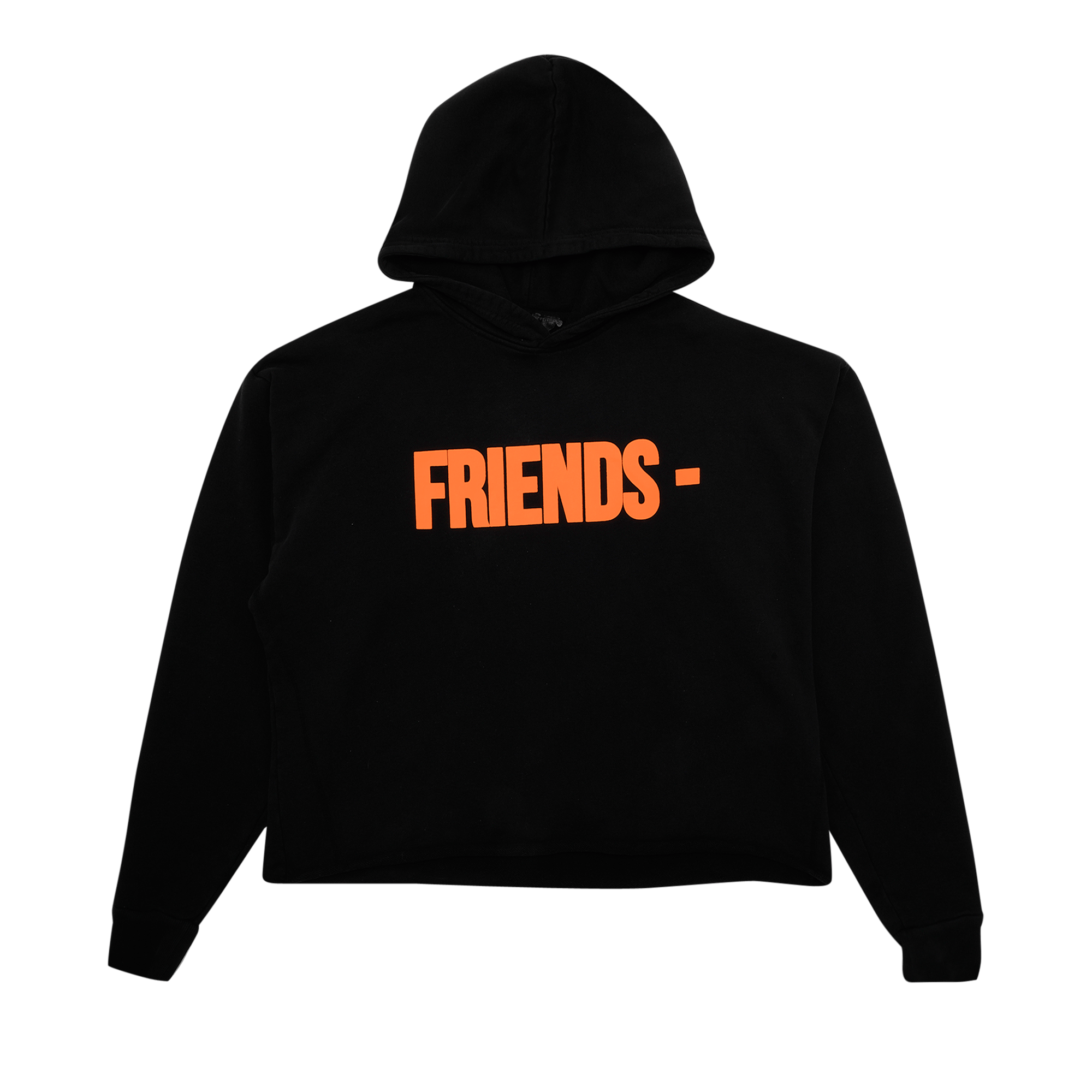Vlone Friends Hoodie 'Black/Orange'