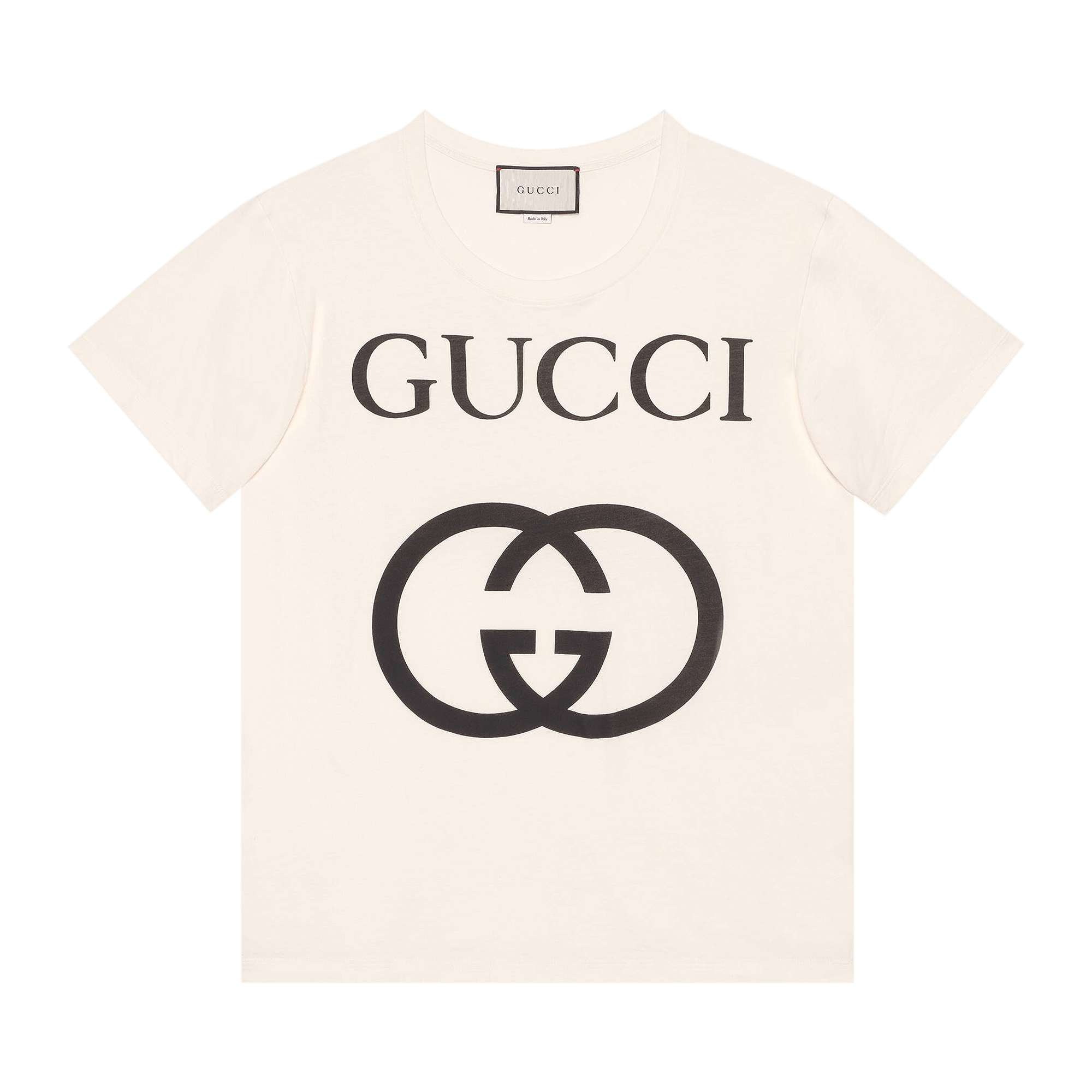 Gucci Oversize T-Shirt With Interlocking G 'Off White'