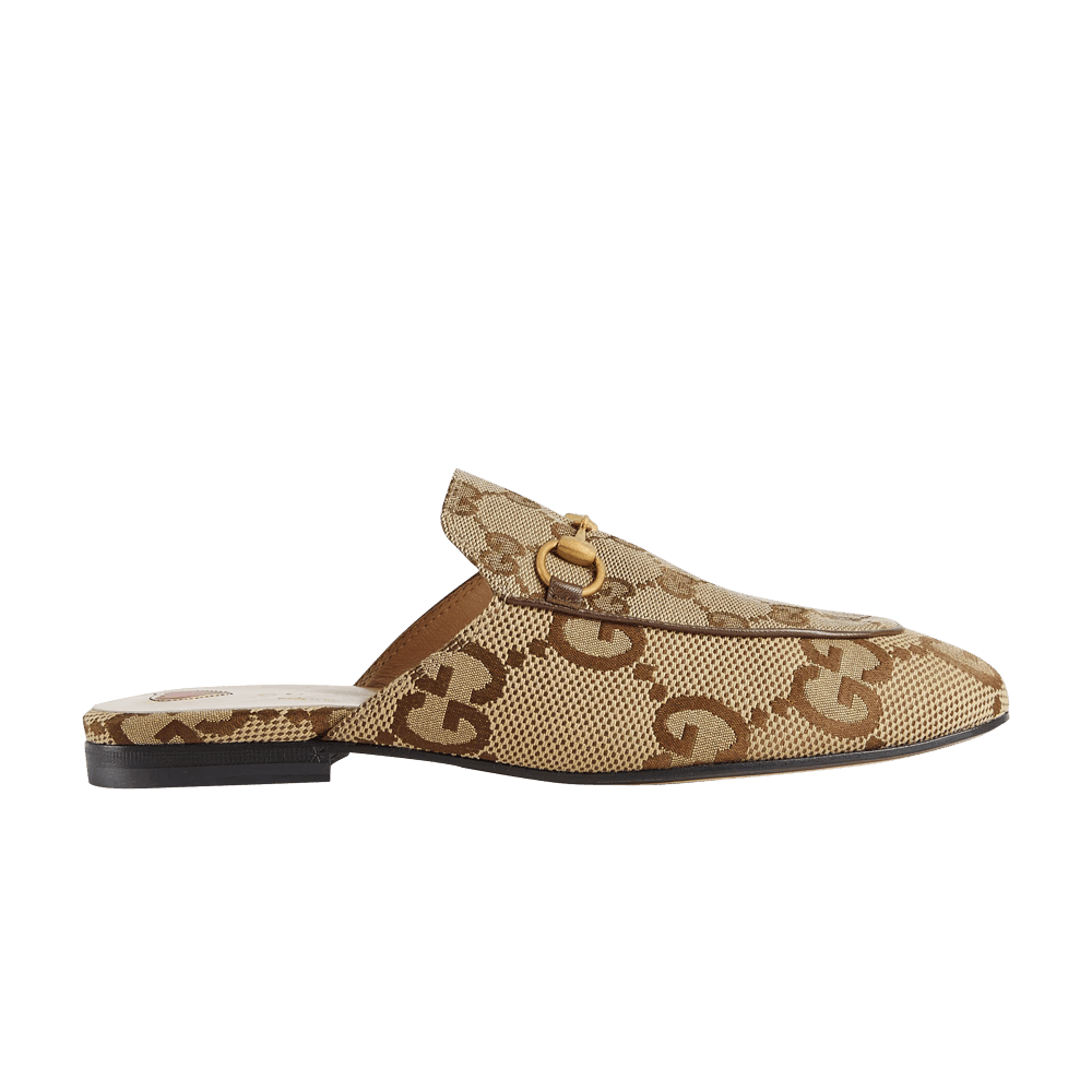 Gucci Wmns Jumbo GG Princetown Slipper 'Camel'