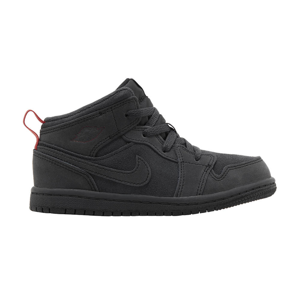 Air Jordan 1 Mid SE Craft TD 'Dark Smoke Red'