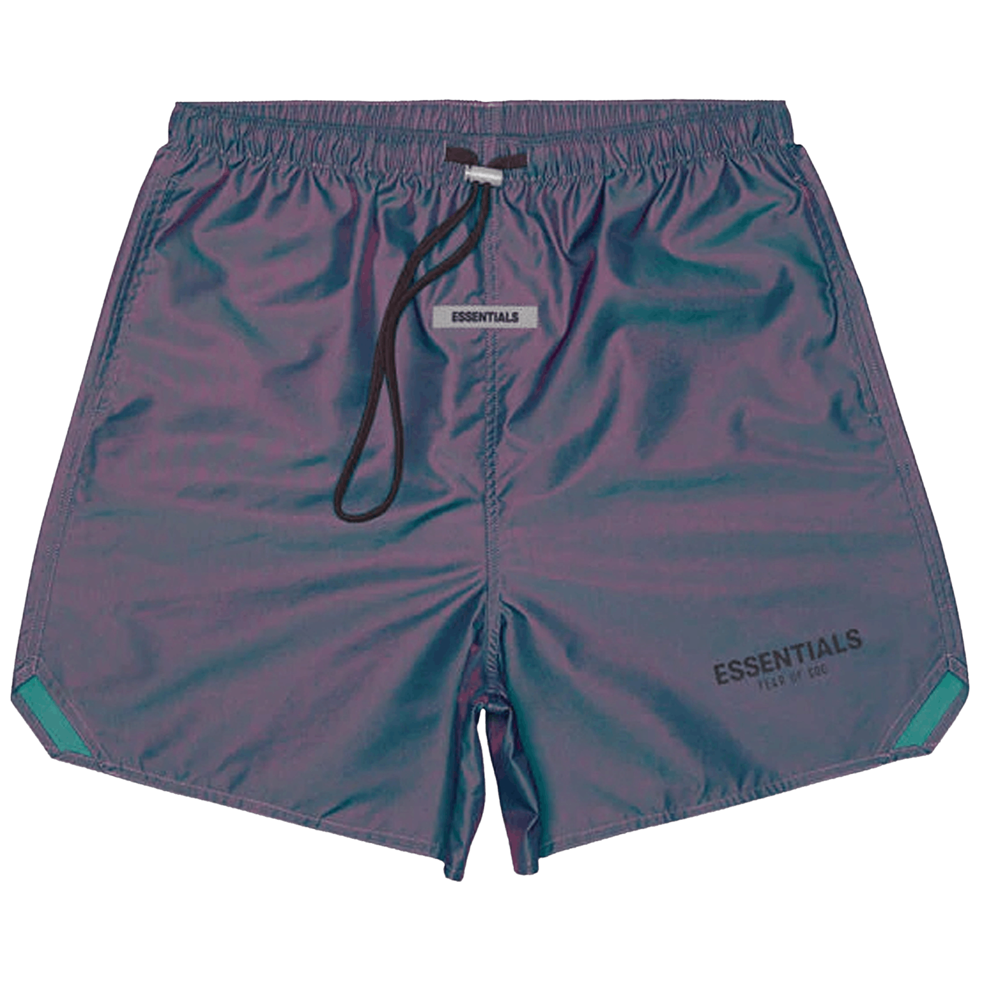 Fear of God Essentials Iridescent Nylon Running Shorts 'Multicolor'