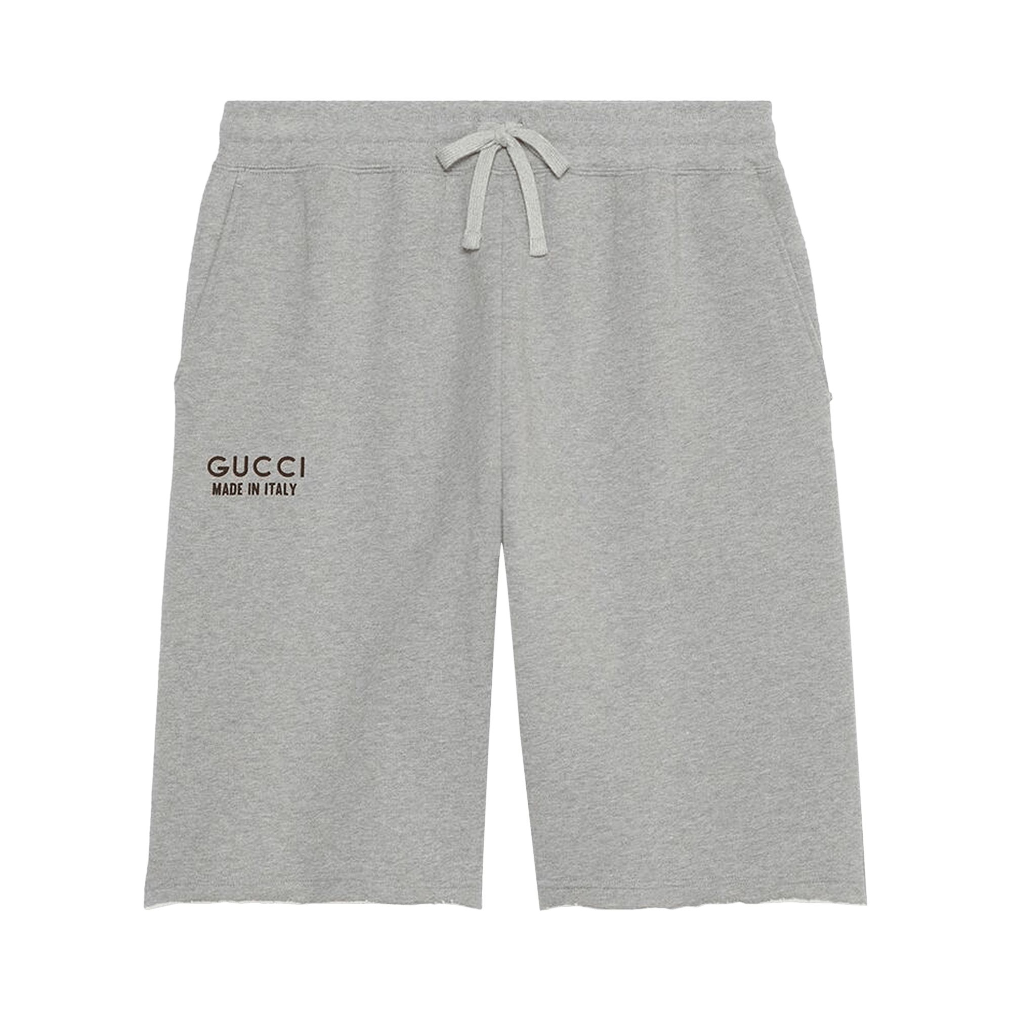 Gucci Short With Print 'Grey Melange'