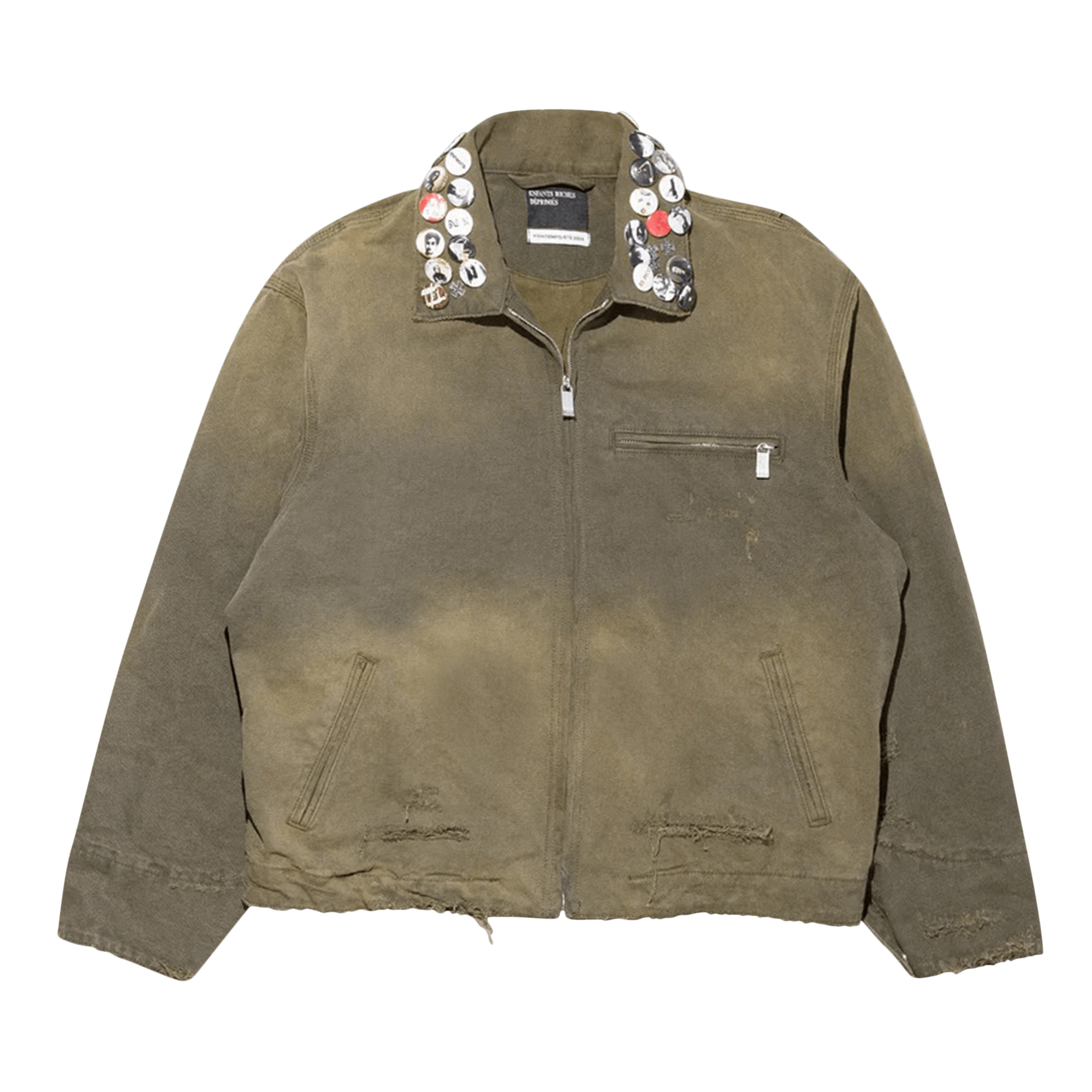 Enfants Riches Déprimés Berkley Acid Dealer Work Jacket 'Faded Green'