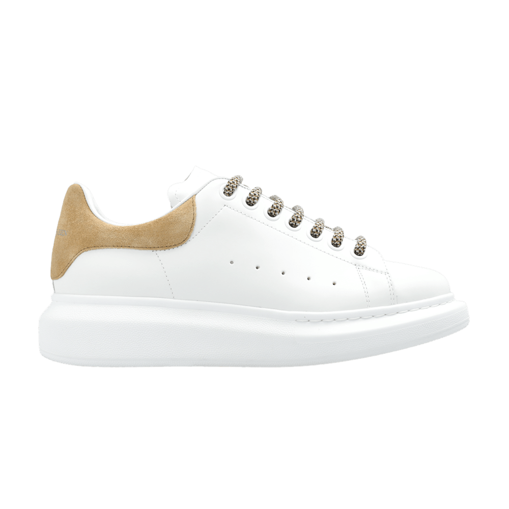 Alexander McQueen Wmns Oversized Sneaker 'White Camel'