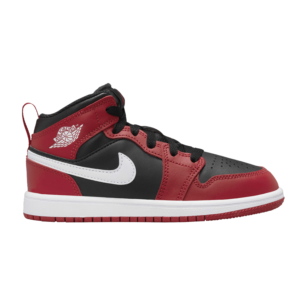 Air Jordan 1 Mid PS 'Gym Red Black White'