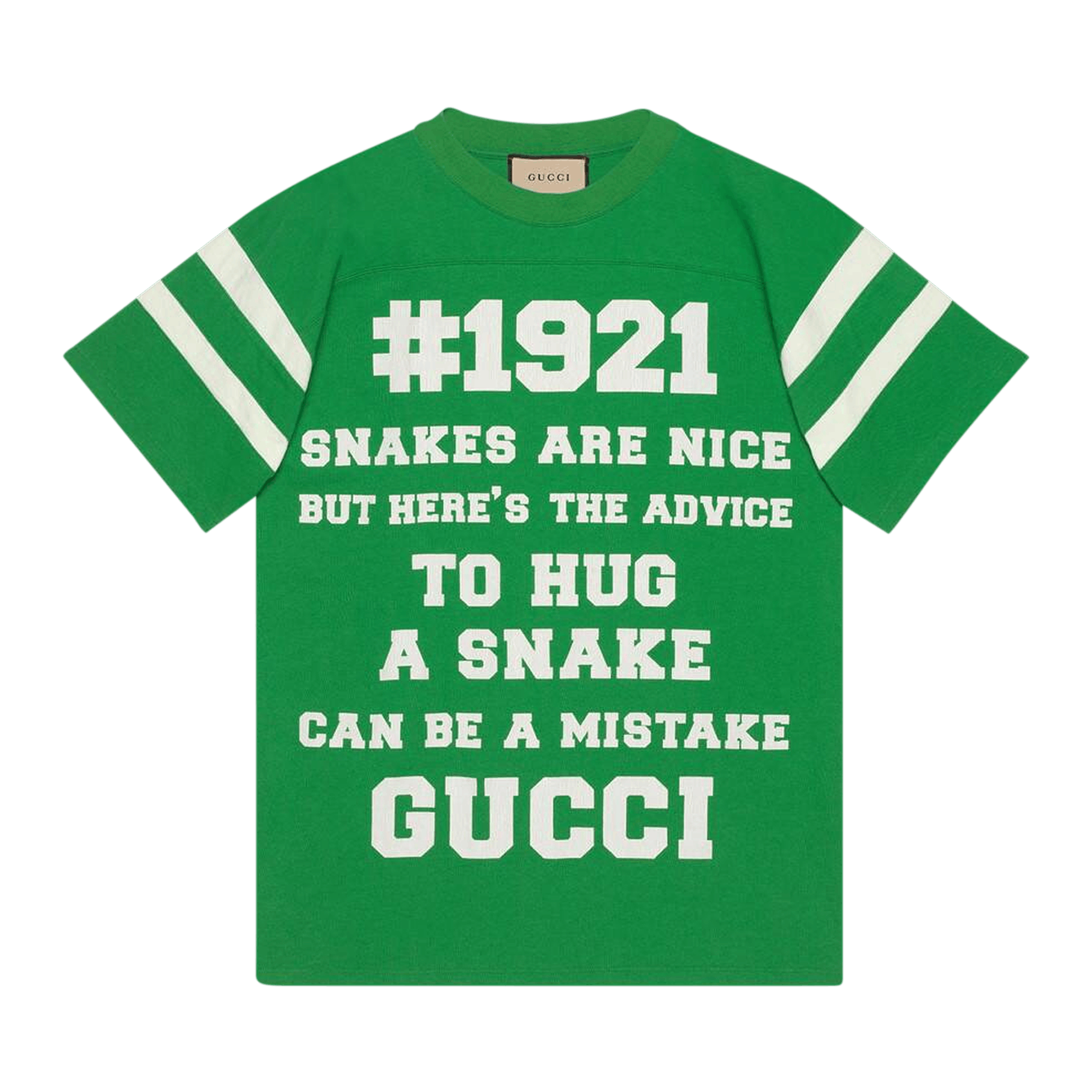 Gucci To Hug A Snake Print T-Shirt 'Ivory'