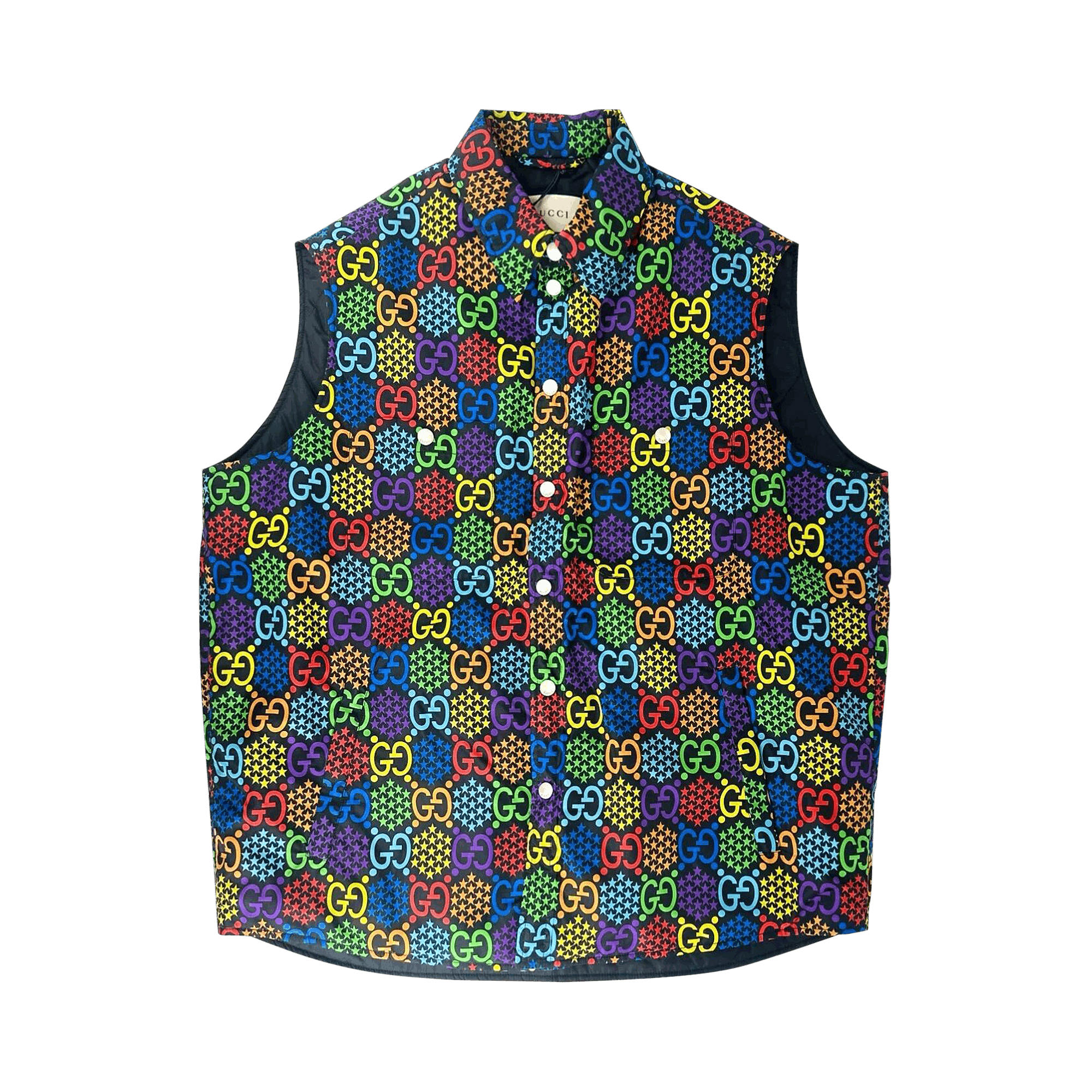 Gucci Psychedelic Vest 'Black/Multicolor'