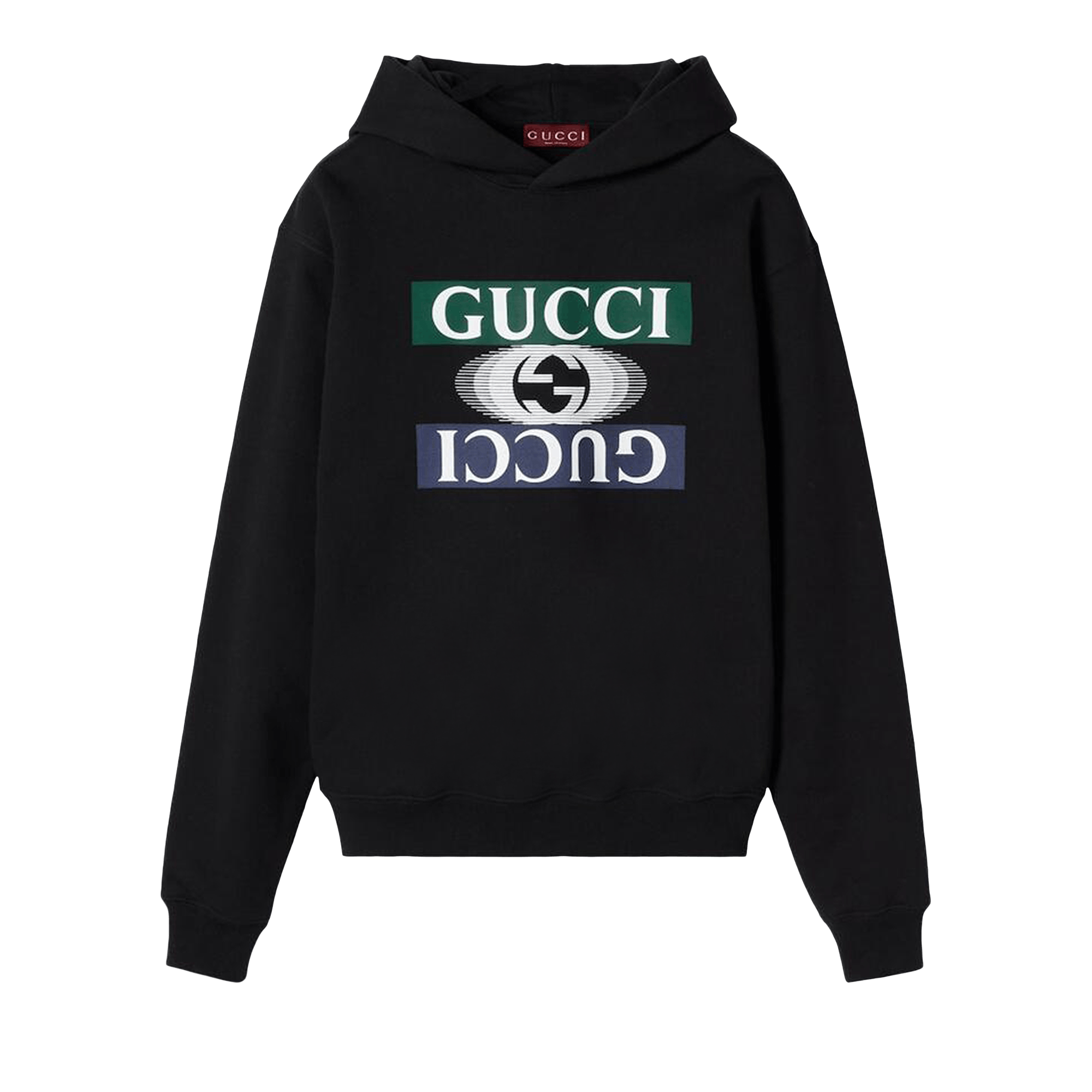 Gucci Felted Jersey Hoodie 'Black'