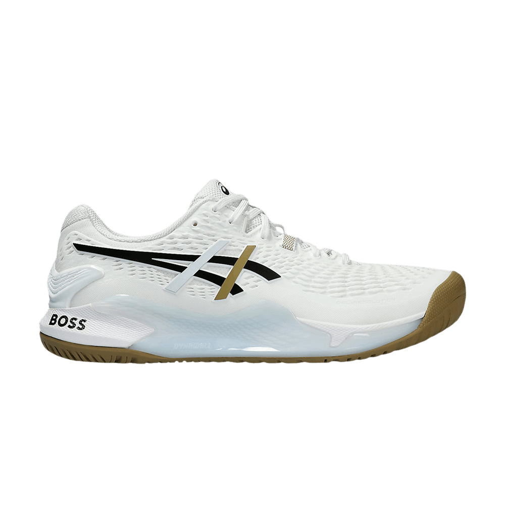 BOSS x Matteo Berrettini x ASICS Gel Resolution 9 'White Camel'
