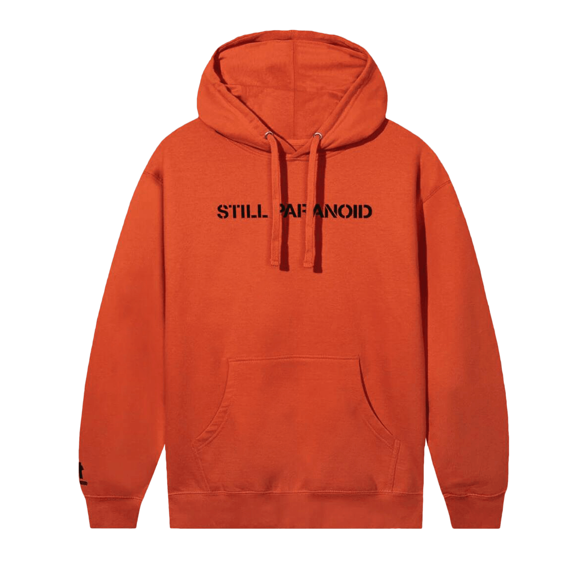 Anti Social Social Club x Undefeated Still Paranoid Hoodie 'Orange'