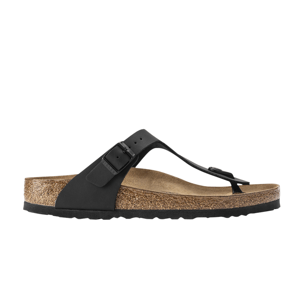 Birkenstock Gizeh Birko-Flor 'Black'