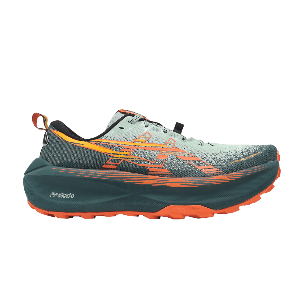 Asics Trabuco Max 4 'Cold Moss Nova Orange'