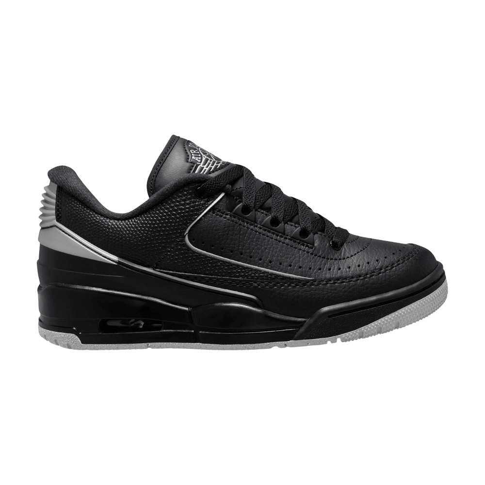 Air Jordan 2/3 GS 'Black Metallic Silver'