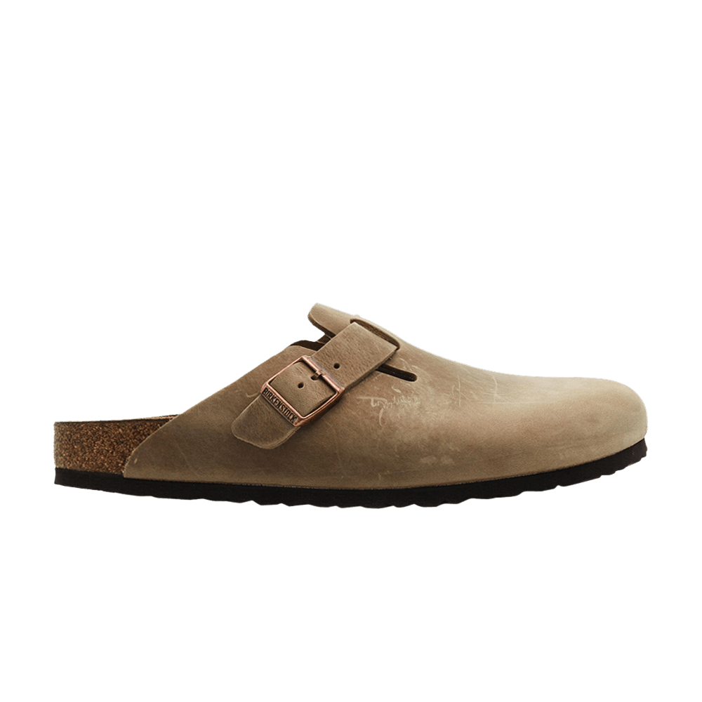 Birkenstock Wmns Boston Oiled Leather 'Tobacco Brown'