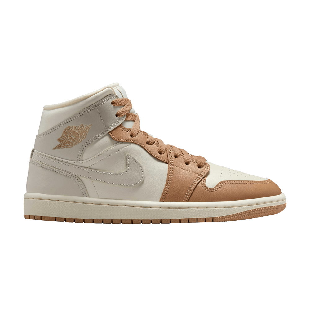 Wmns Air Jordan 1 Mid 'Pale Ivory Hemp'