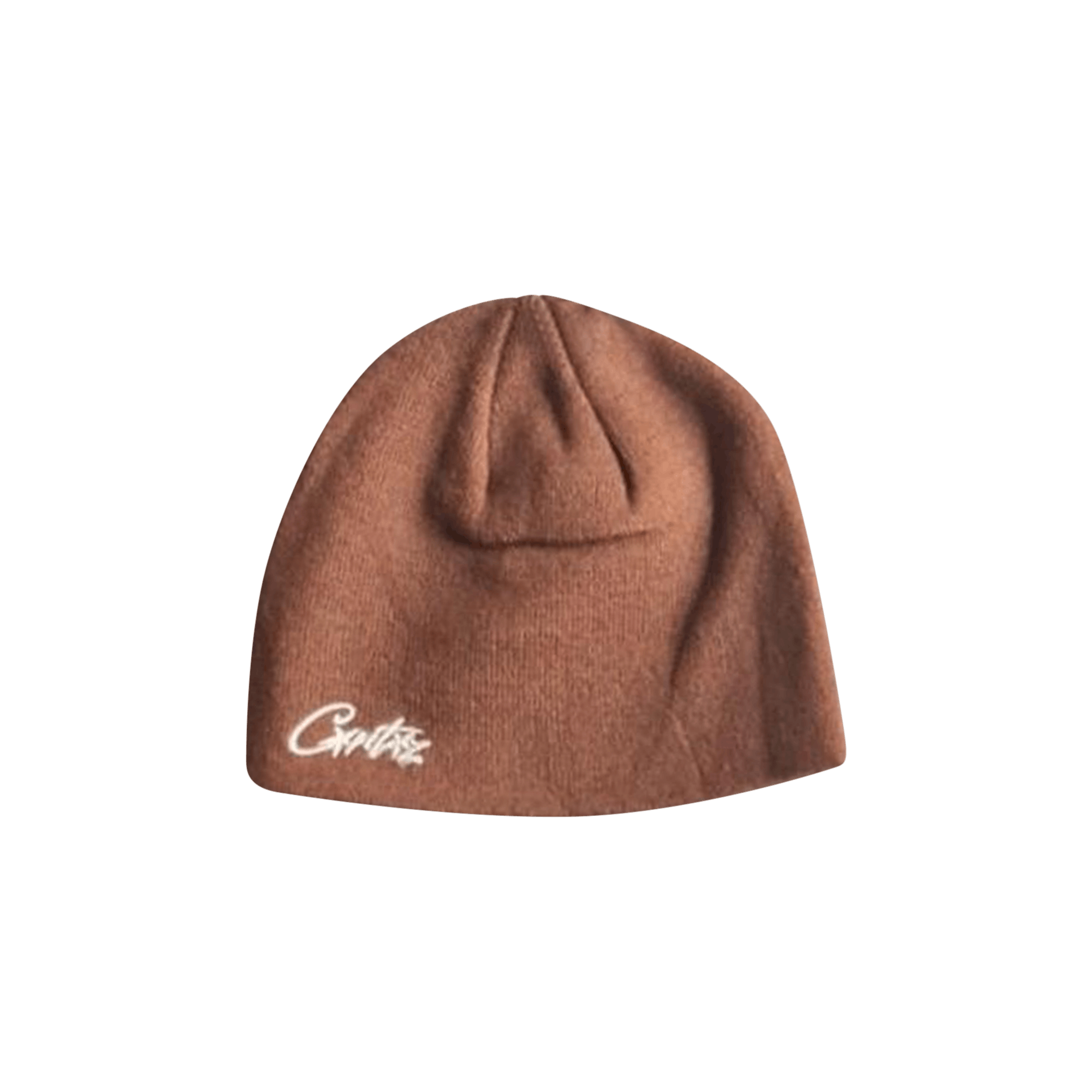 Corteiz Skully Beanie 'Brown'