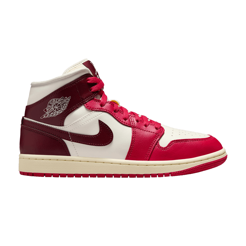 Wmns Air Jordan 1 Mid 'Mystic Hibiscus'
