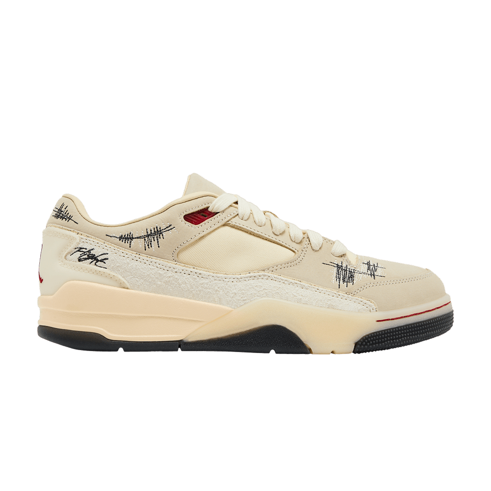 Who Decides War x Air Jordan Wmns Jordan Flight Court 'The World Is Your Court - Crèpe'