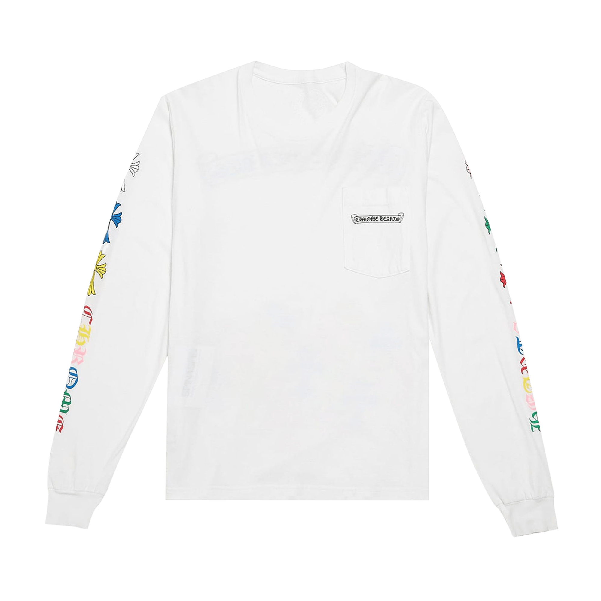 Chrome Hearts Multi Color Cross Long-Sleeve 'White'