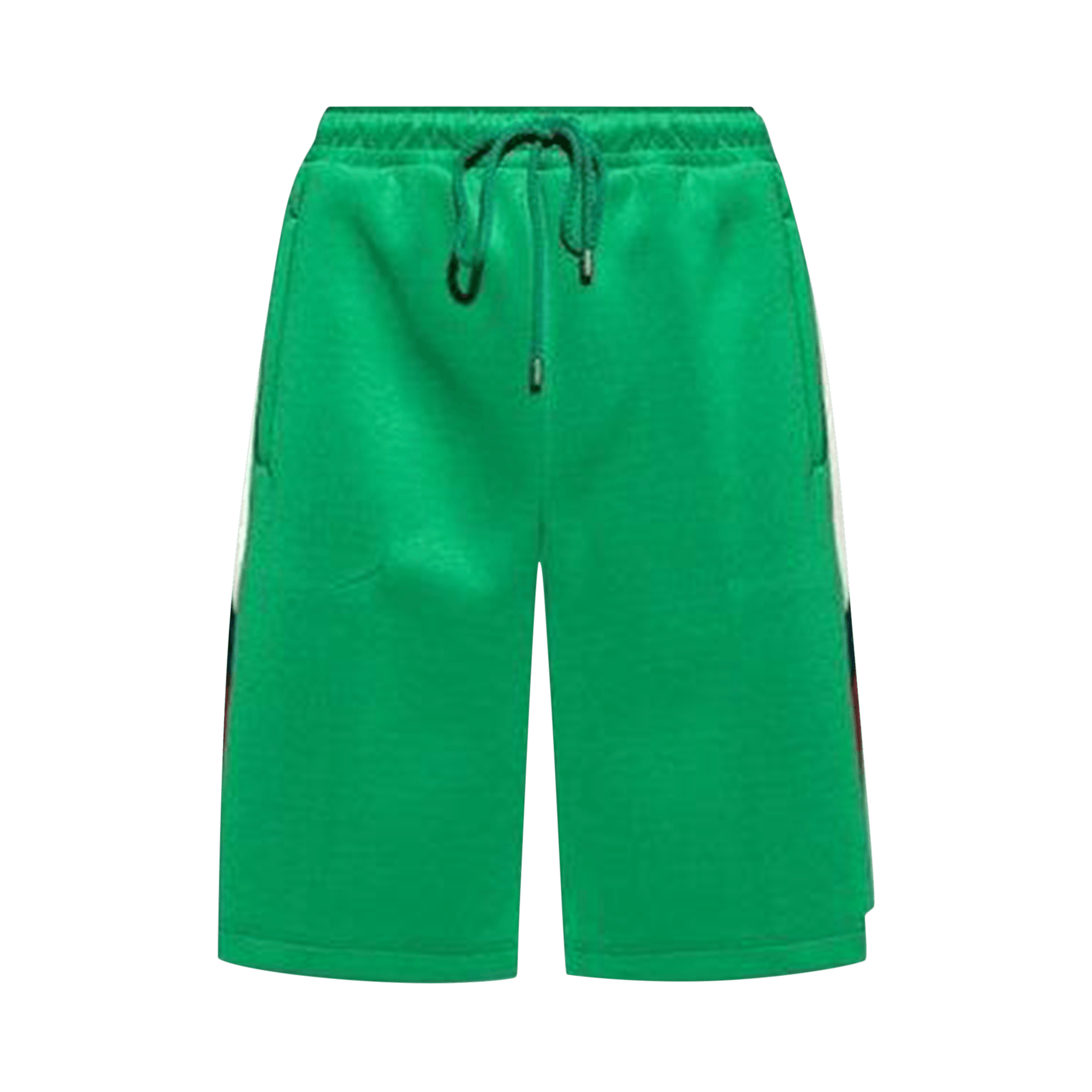 Gucci Side Stripe Logo Shorts 'Green'