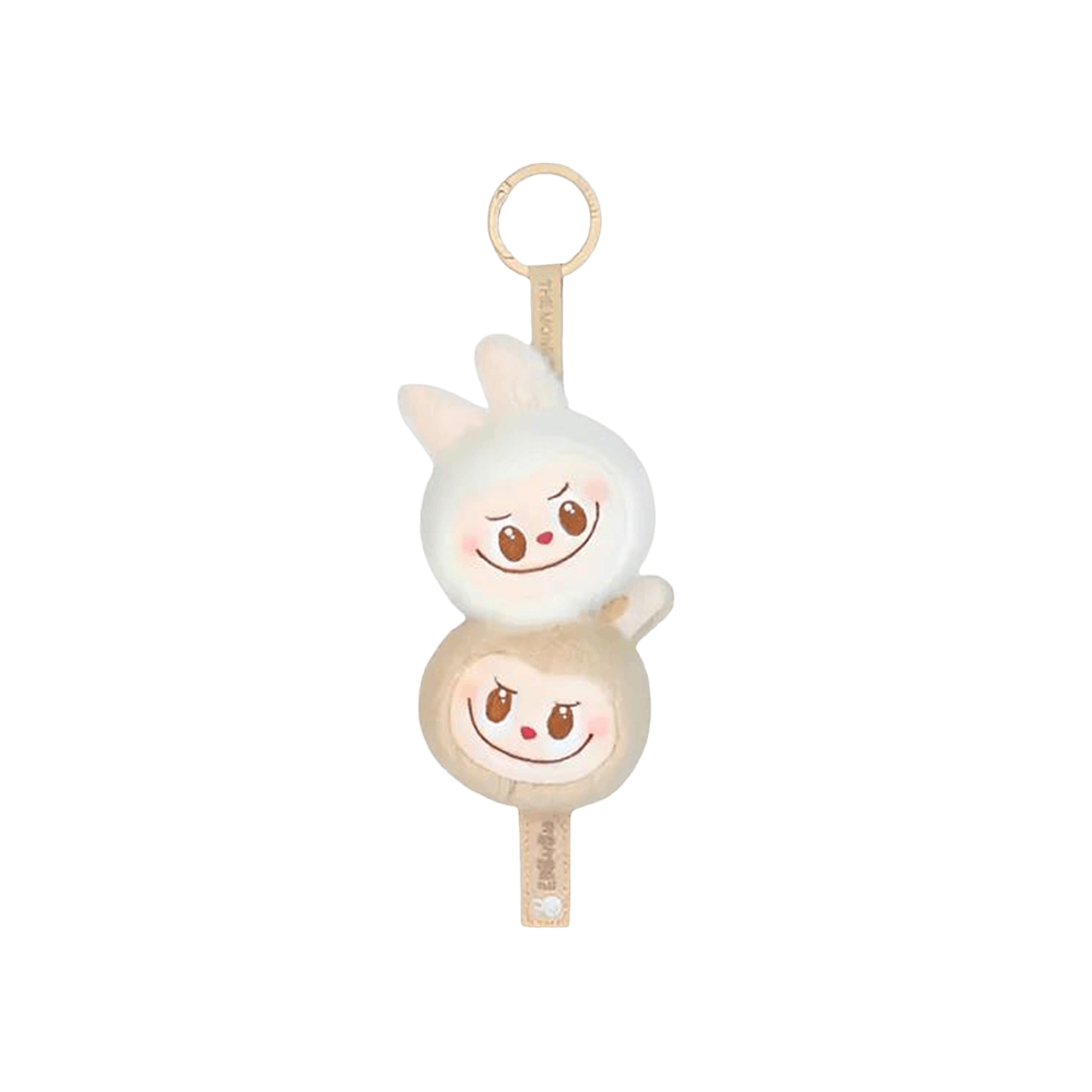 Pop Mart Labubu THE MONSTERS Wacky Mart Series Seafood Balls Plush Pendant 'Beige'