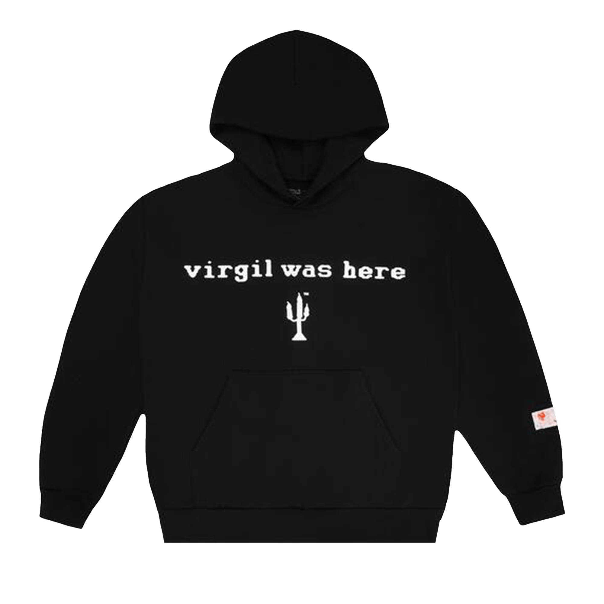 Cactus Plant Flea Market x VAA Virgil Was Here Hooded Sweatshirt 'Black'
