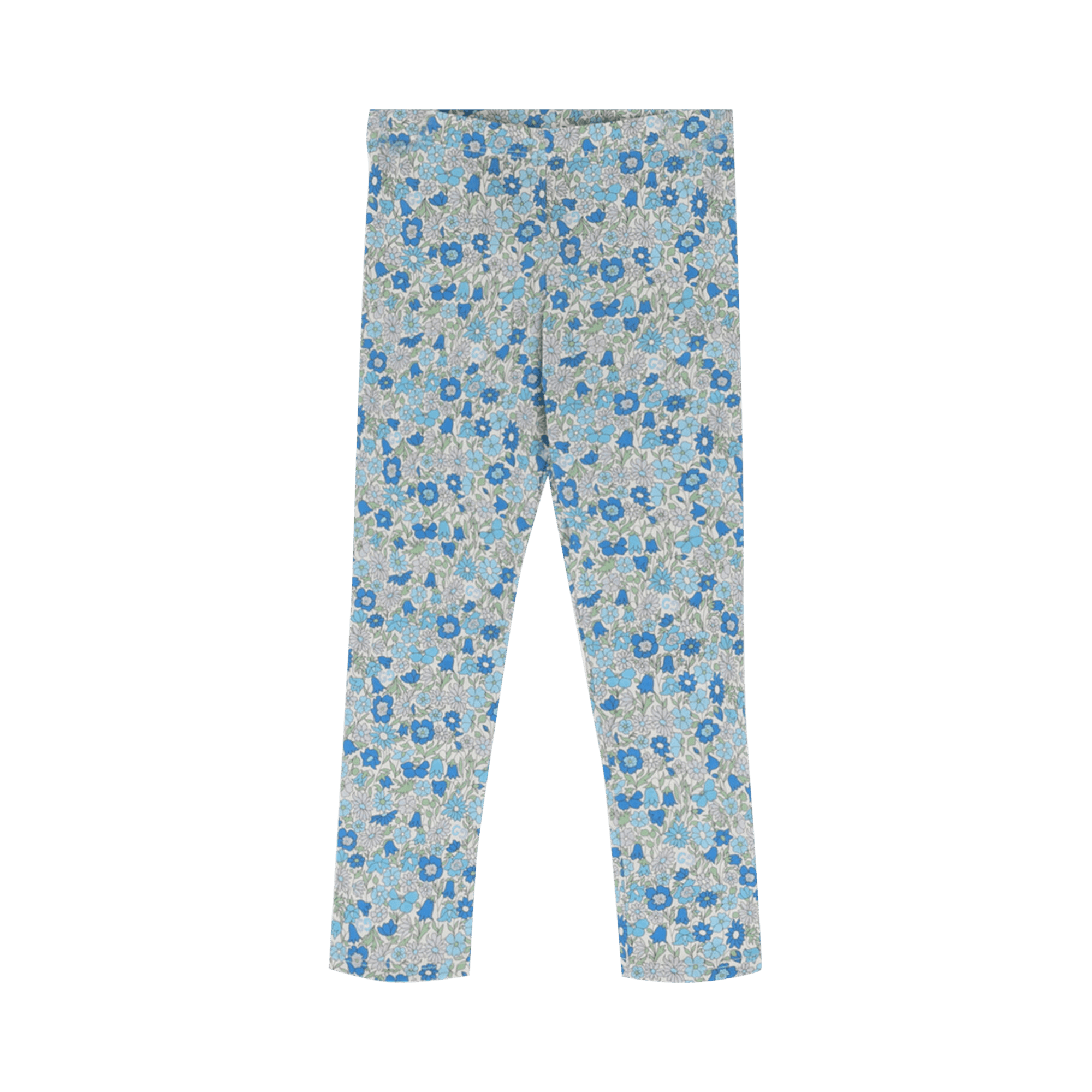 Gucci Floral Print Leggings 'Blue'
