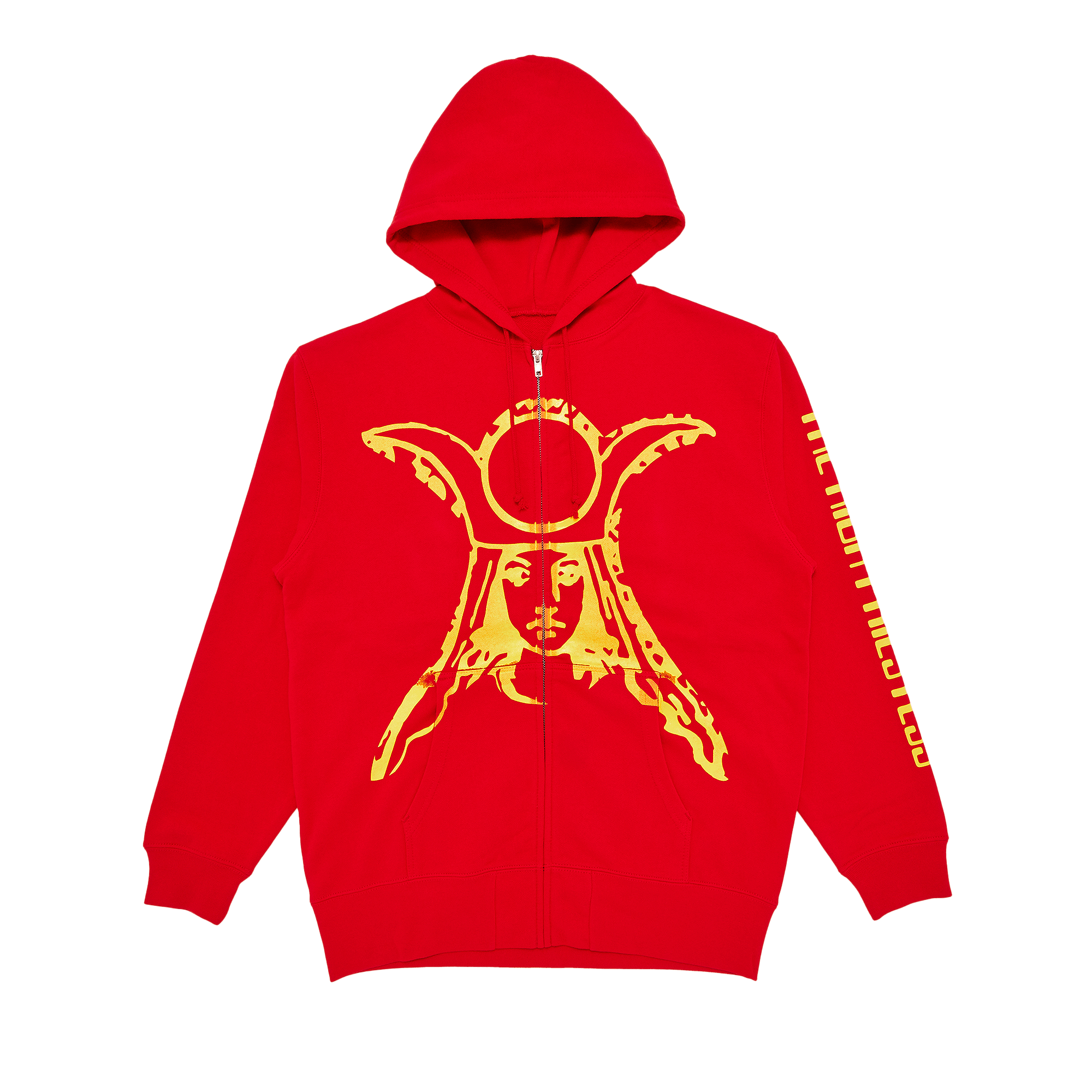 GOAT High Priestess Tarot Zip-Up Hoodie Red/Yellow