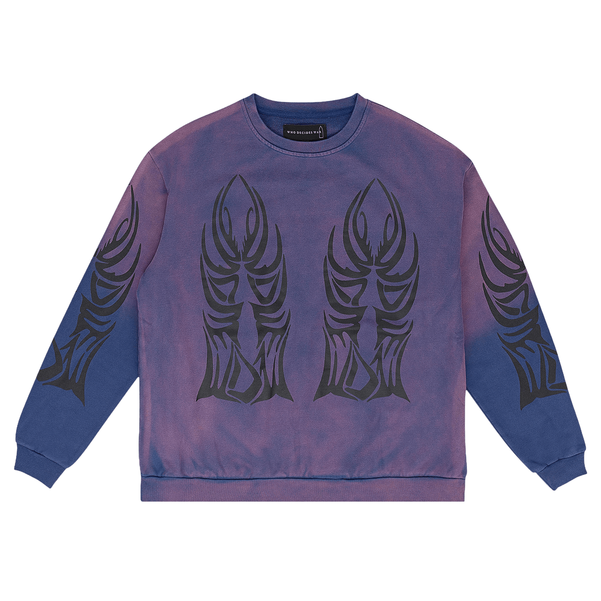 Who Decides War Winged Logo Hooded Sweatshirt 'Purple'