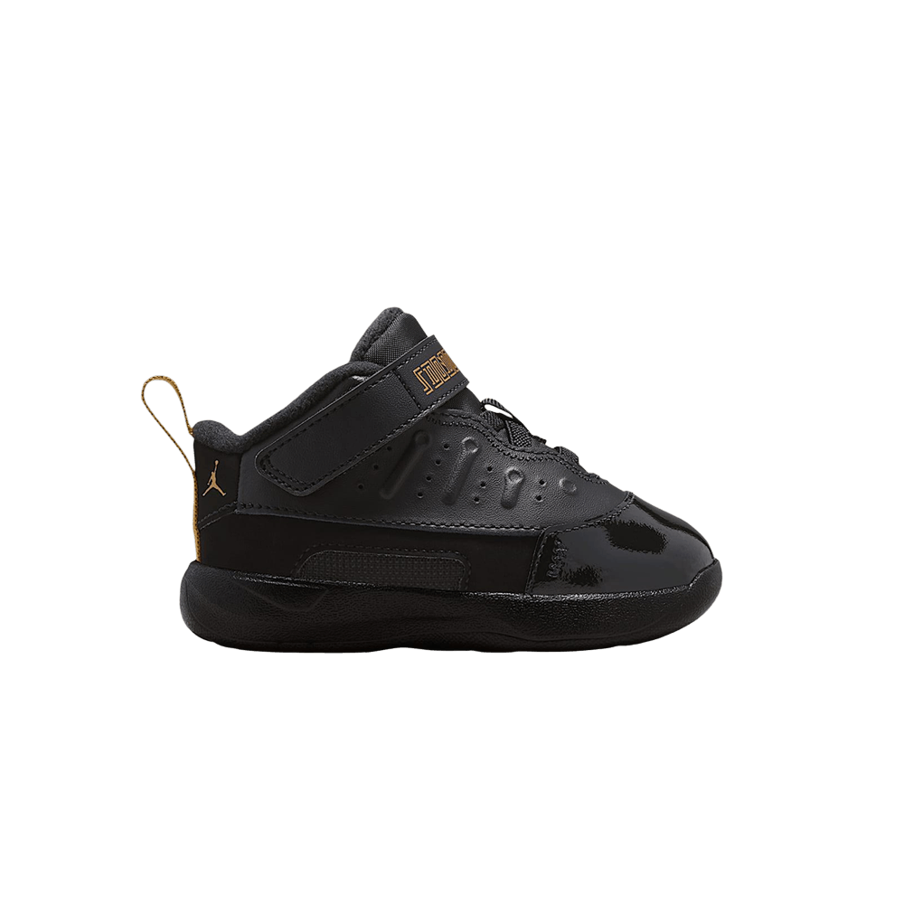 Air Jordan Max Aura 7 TD 'Black/Black/Metallic Gold'
