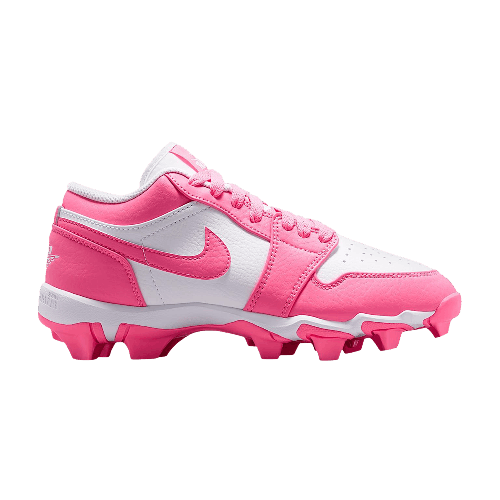 Air Jordan 1 Low Cleat GS 'White Sunset Pulse'