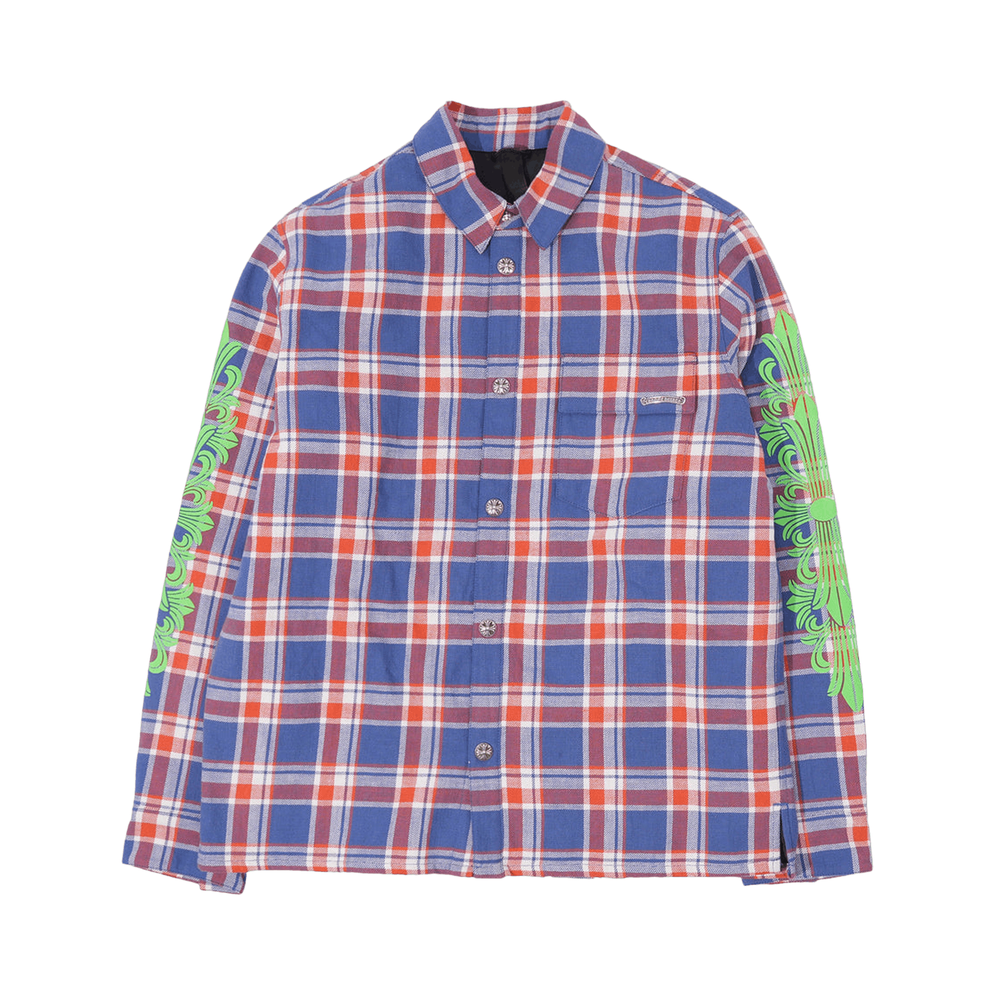 Chrome Hearts Padded Flannel Jacket 'Multicolor'
