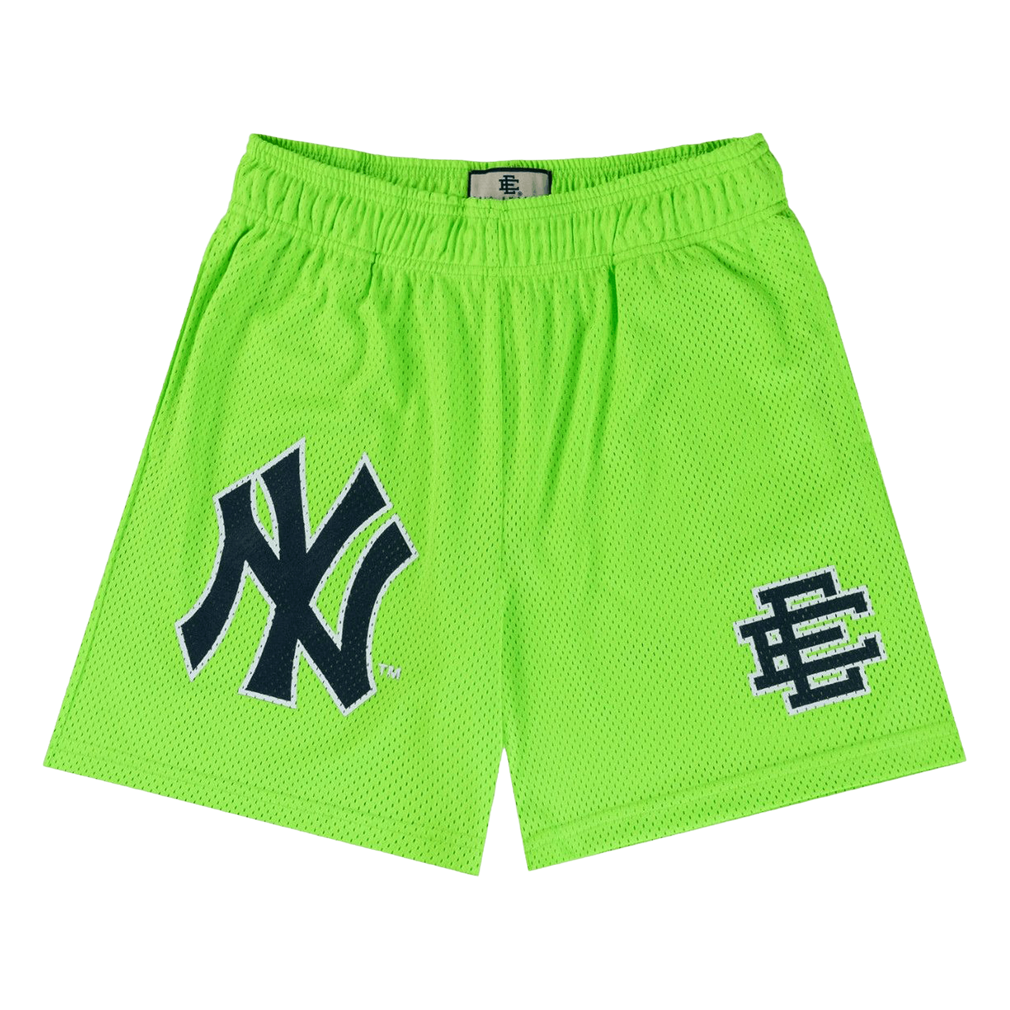 Eric Emanuel New York Yankees Shorts 'Neon Green'