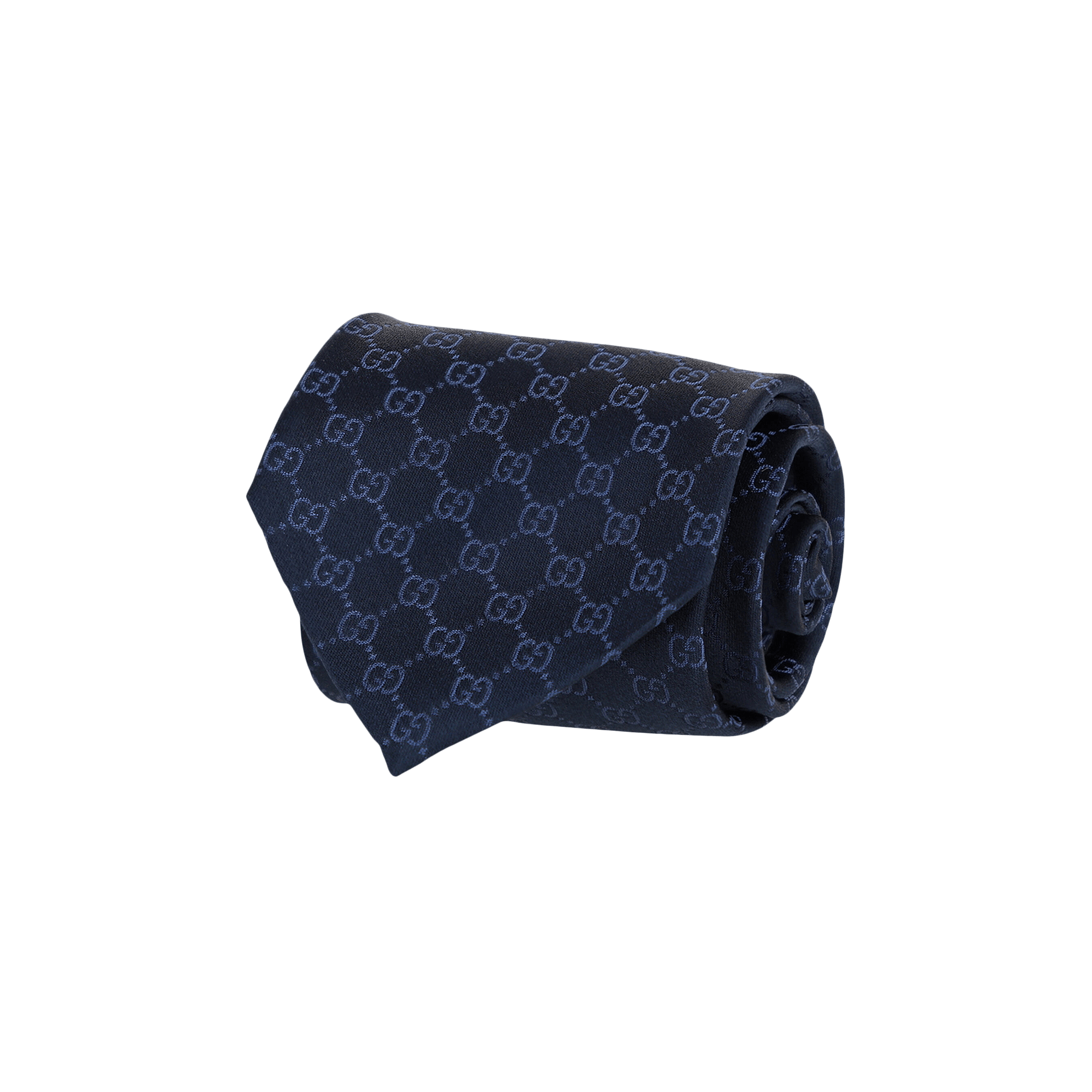 Gucci GG Supreme Silk Tie 'Blue'