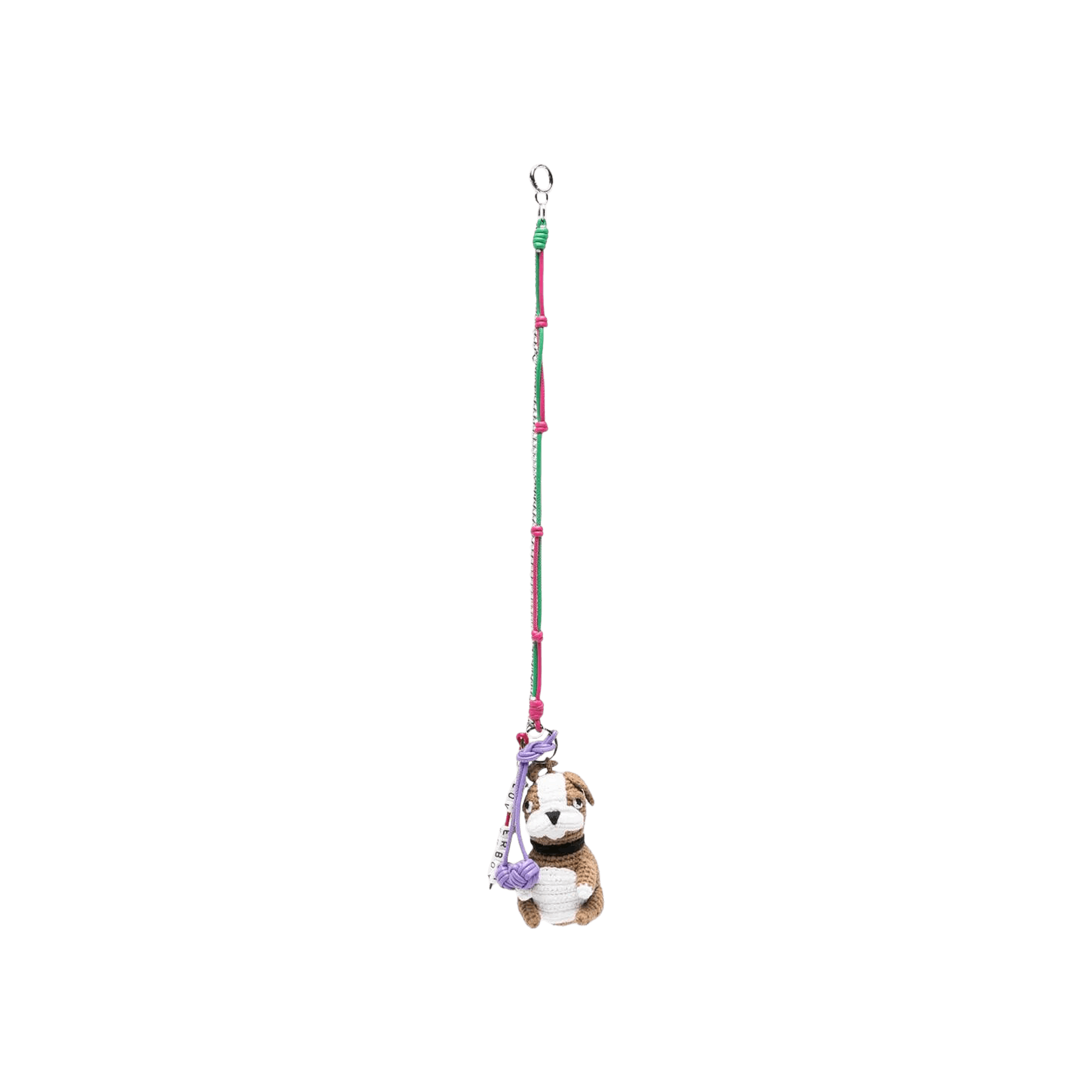 Charles Jeffrey Loverboy Character Crochet Bag Charm 'Beige'