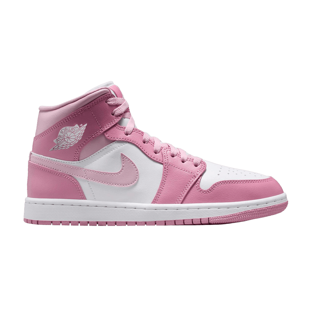 Air Jordan Wmns Jordan 1 Mid 'Elemental Pink Iced Carmine'