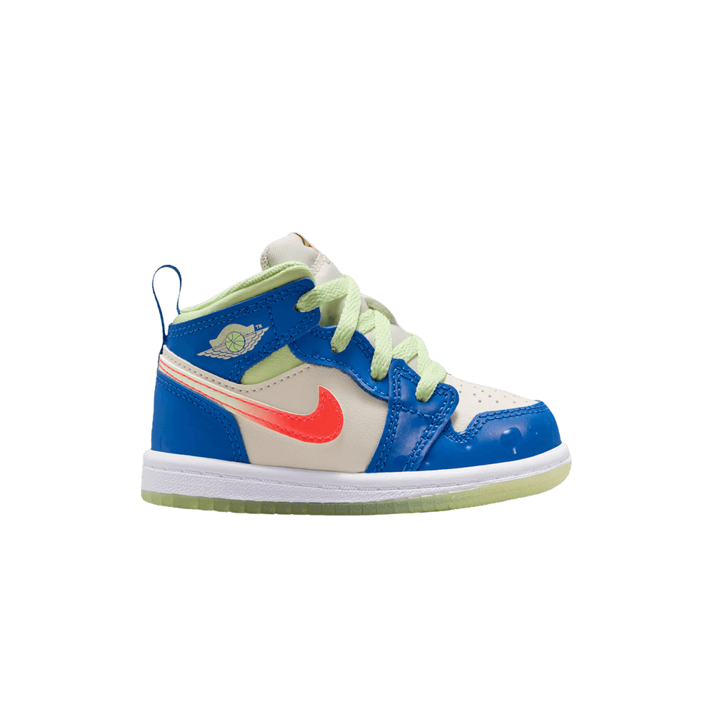 Air Jordan 1 Mid TD 'Game Royal Pale Ivory'