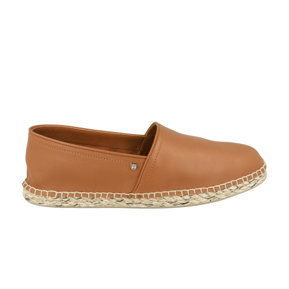 Ferragamo Lamar Leather Espadrille 'Beige Brown'
