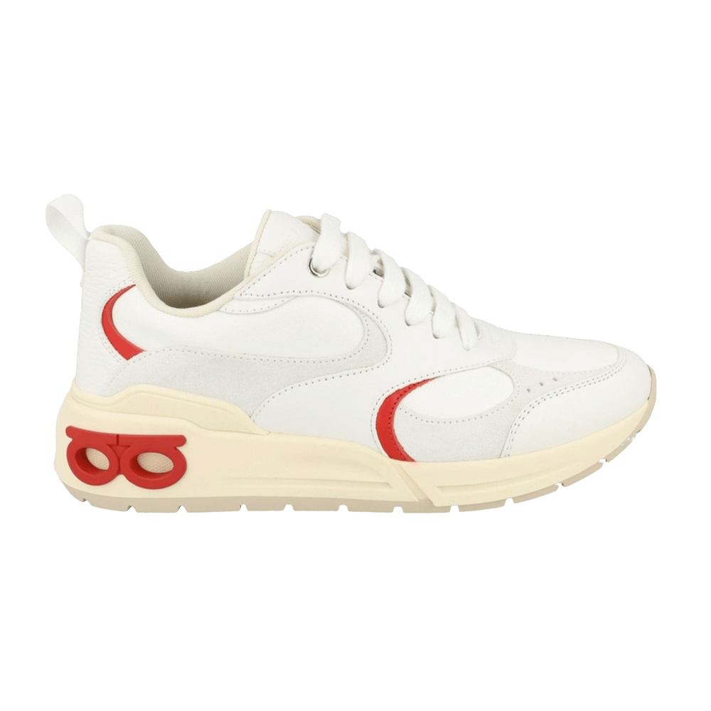 Ferragamo Cosimina Low-Top Sneaker 'White'