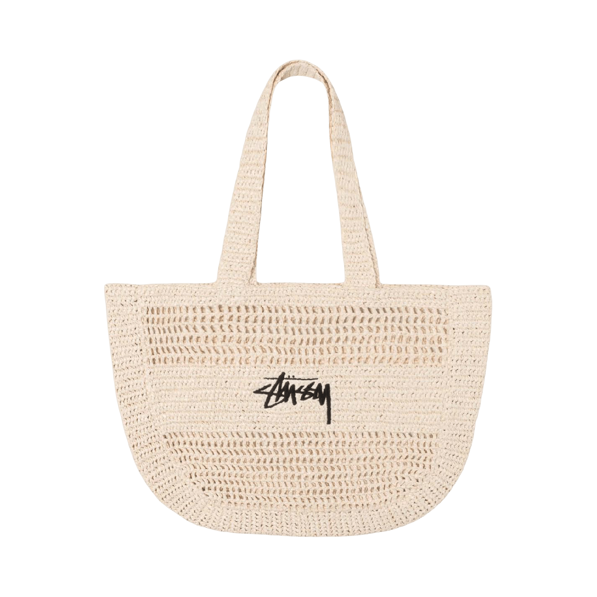 Stussy Raffia Bag 'Ivory'