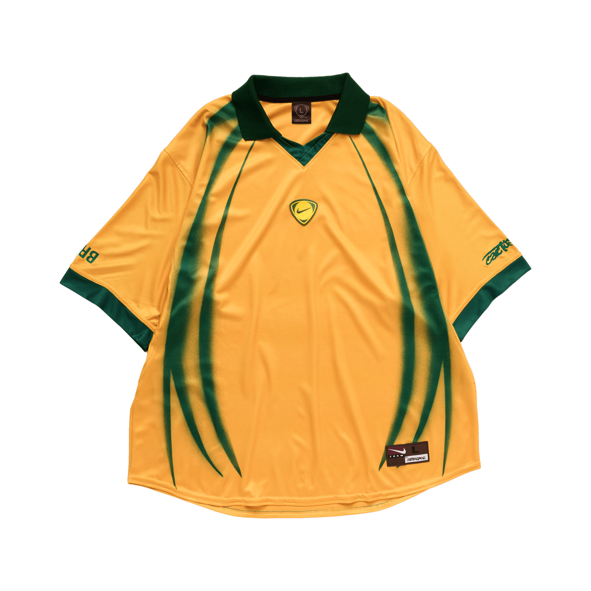 Cactus Jack by Travis Scott x Nike Brasil Total 90 Retro Jersey 'Yellow'