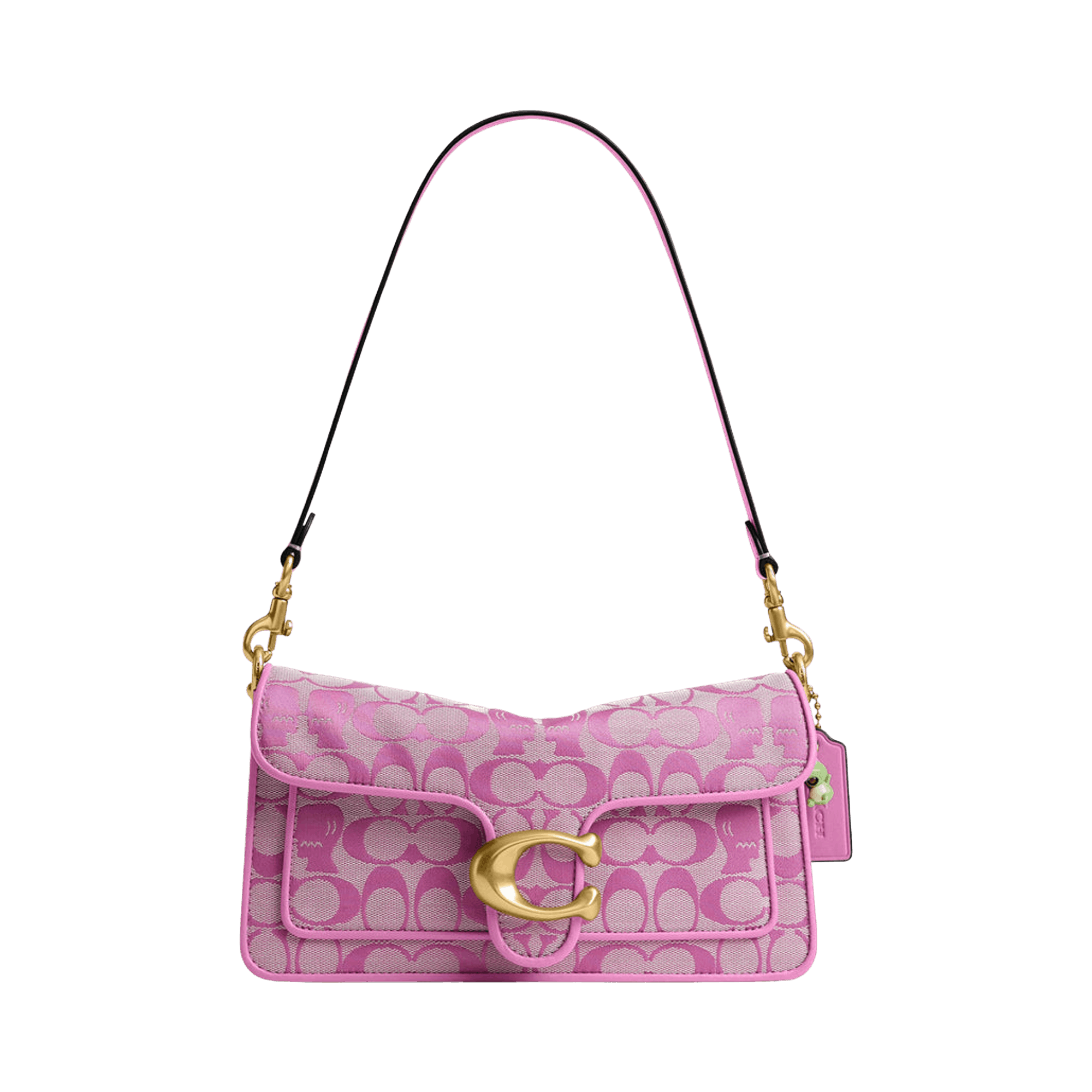 Brain Dead x Coach Signature Jacquard Soft Tabby Shoulder Bag 26 'Fuchsia'
