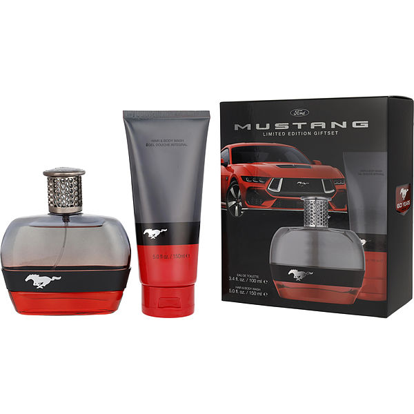Estee Lauder Mustang 60 Years Eau De Toilette Spray 3.4 oz & Hair & Body Wash 5 oz (Limited Edition) - Үнэртэй ус
